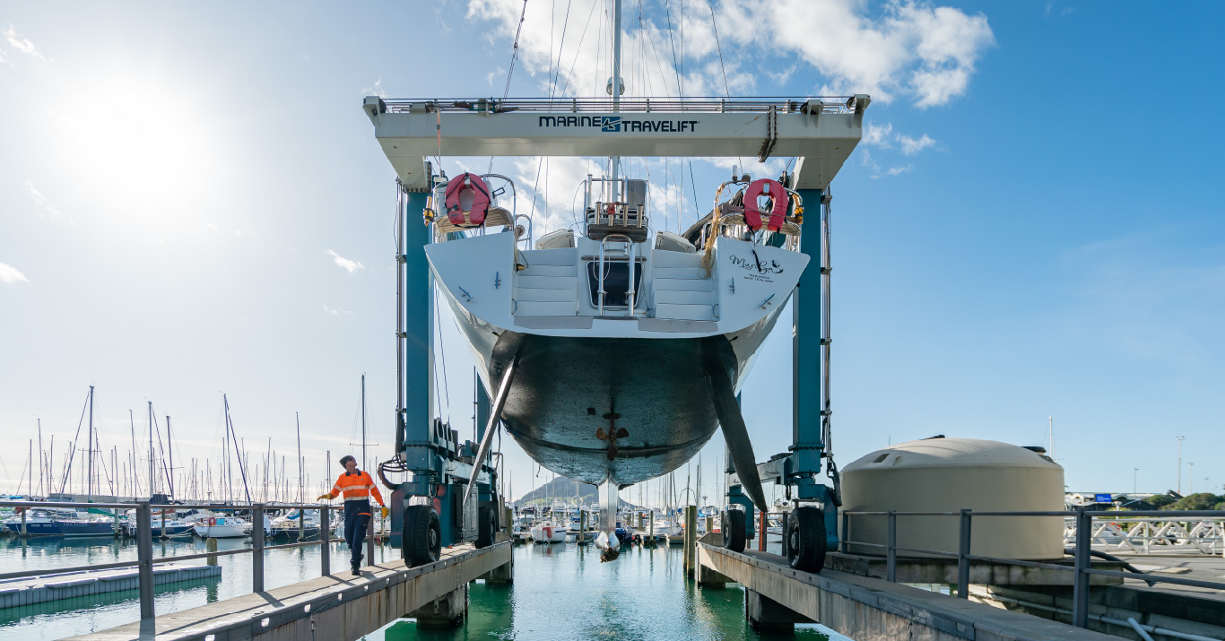 tauranga bridge marina travel lift